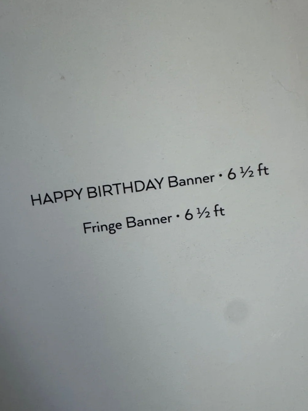 My Mind’s Eye Paper Goods Under the Sea Happy Birthday Party Banner & Fringe Set